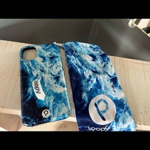 iPhone 11 ocean blue loopy case